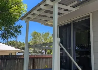 Springfield carpentry roofed deck