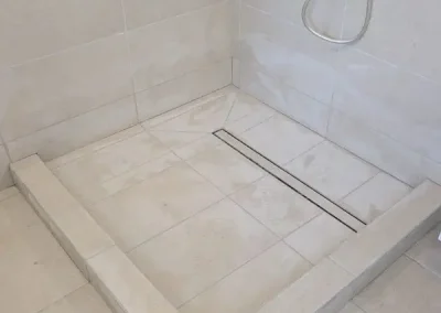 finished shower renovation Springfield