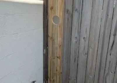 timber fence repairs Springfield